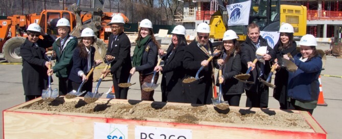 PS 26Q groundbreaking