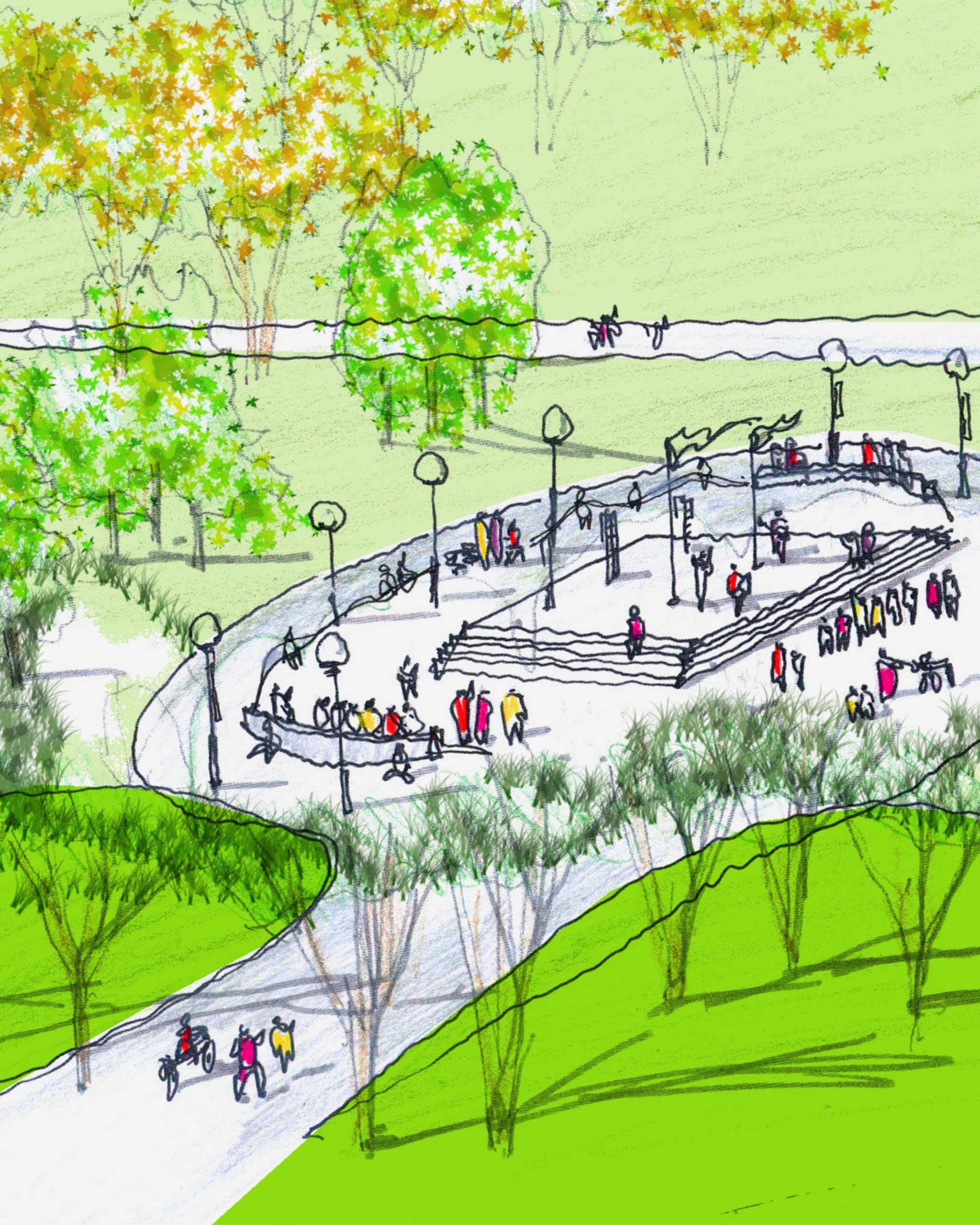 amphitheater final 2 Co-op City Greenway amphitheater