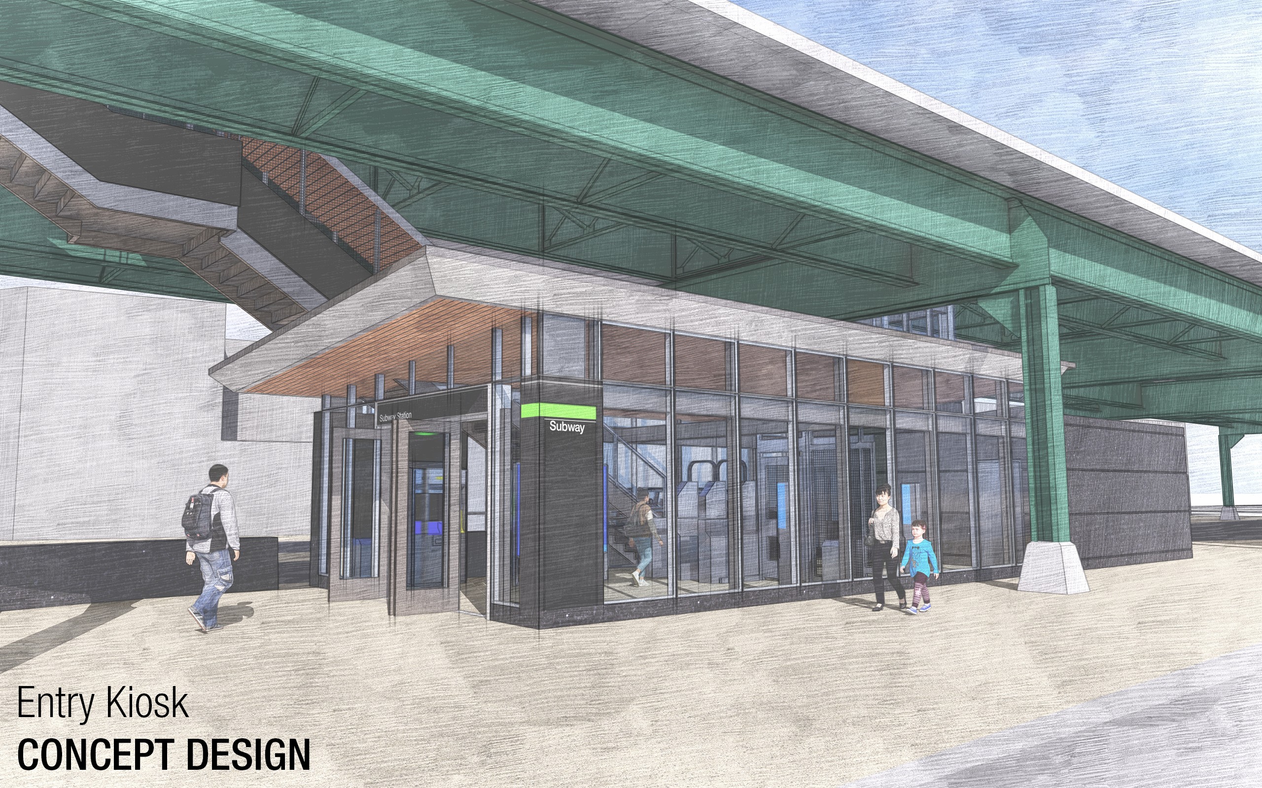 MTA 24-Station Accessibility Program - Entry Kiosk Concept Design
