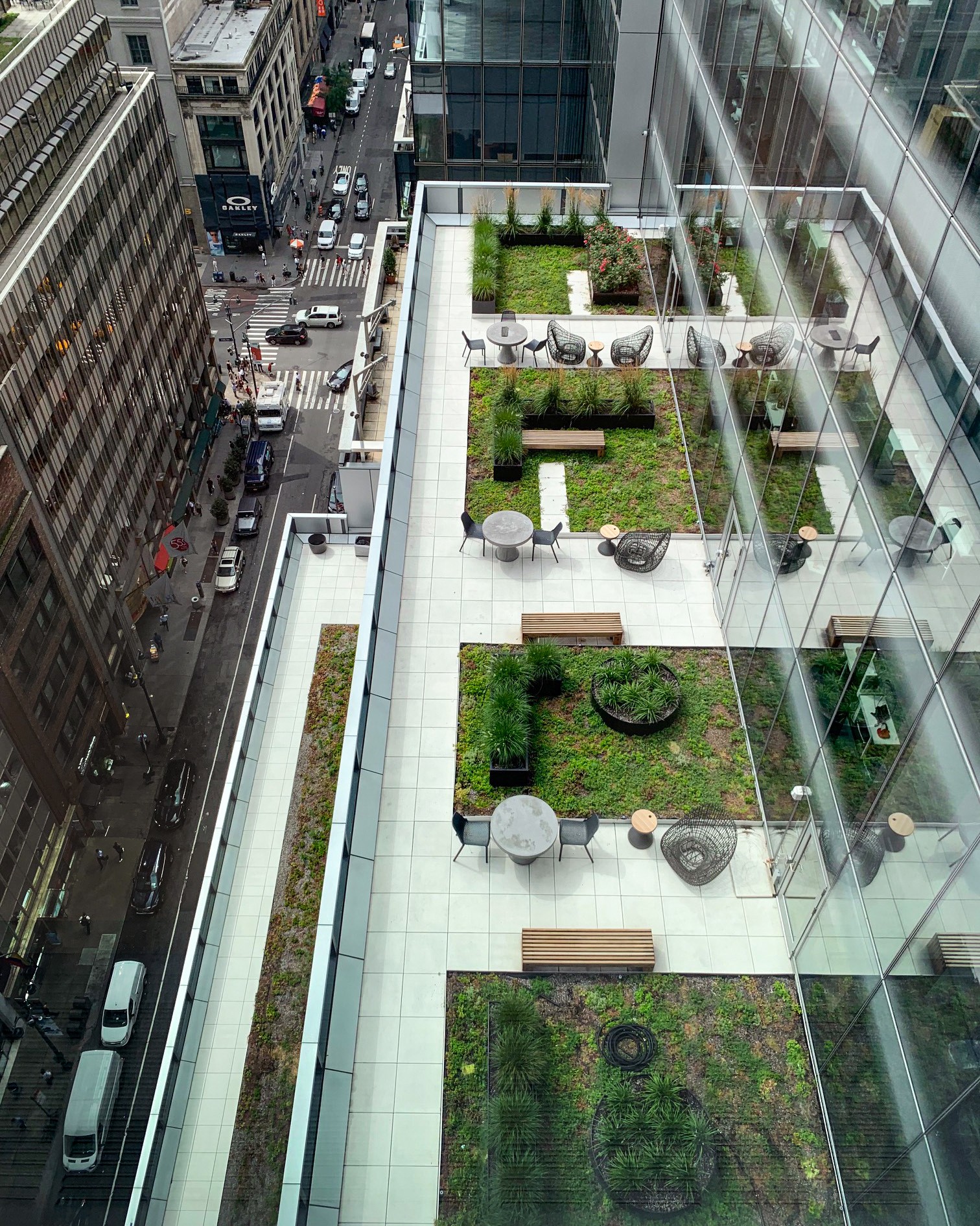 Shiseido exterior landscape design