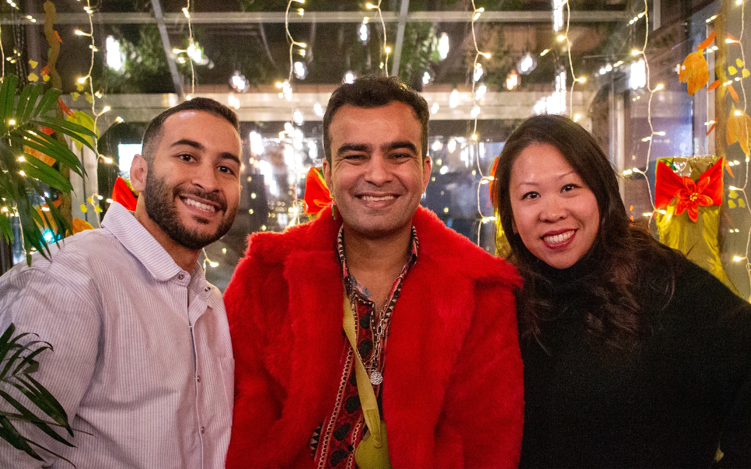 dD+P studio members at the holiday celebration