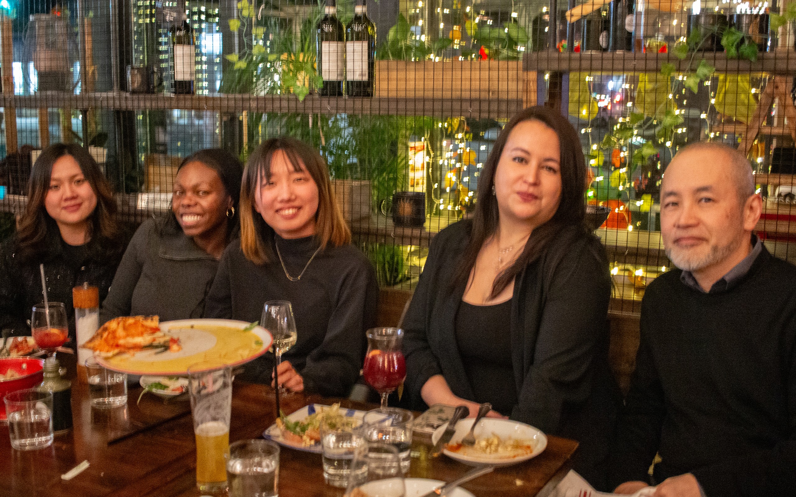 dD+P studio members at the holiday celebration