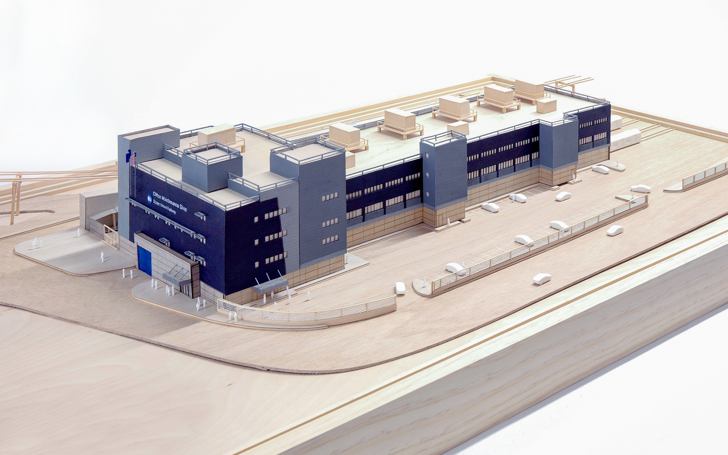 Clifton Railcar Maintenance Shop model