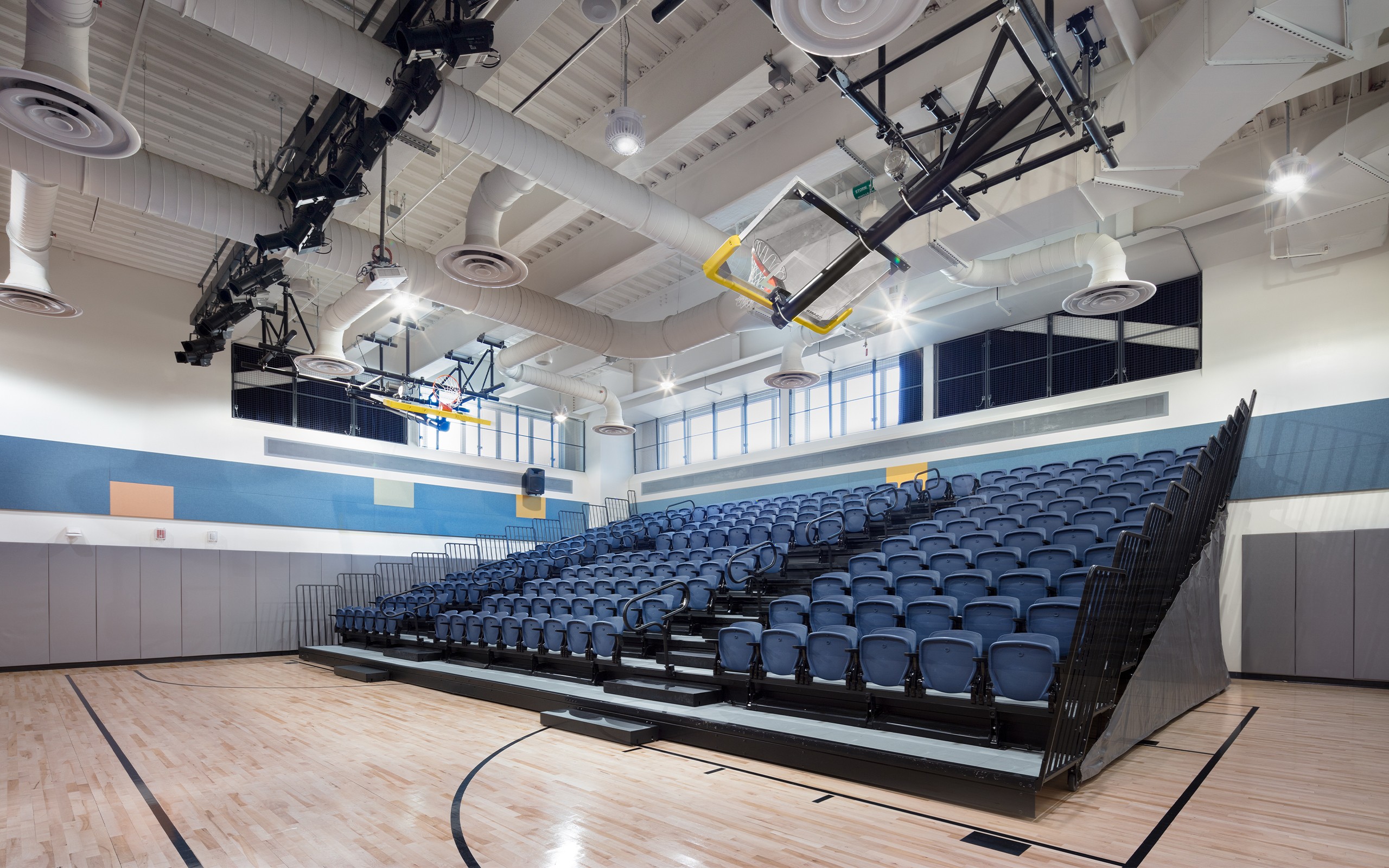 Samara Community School gymnasium