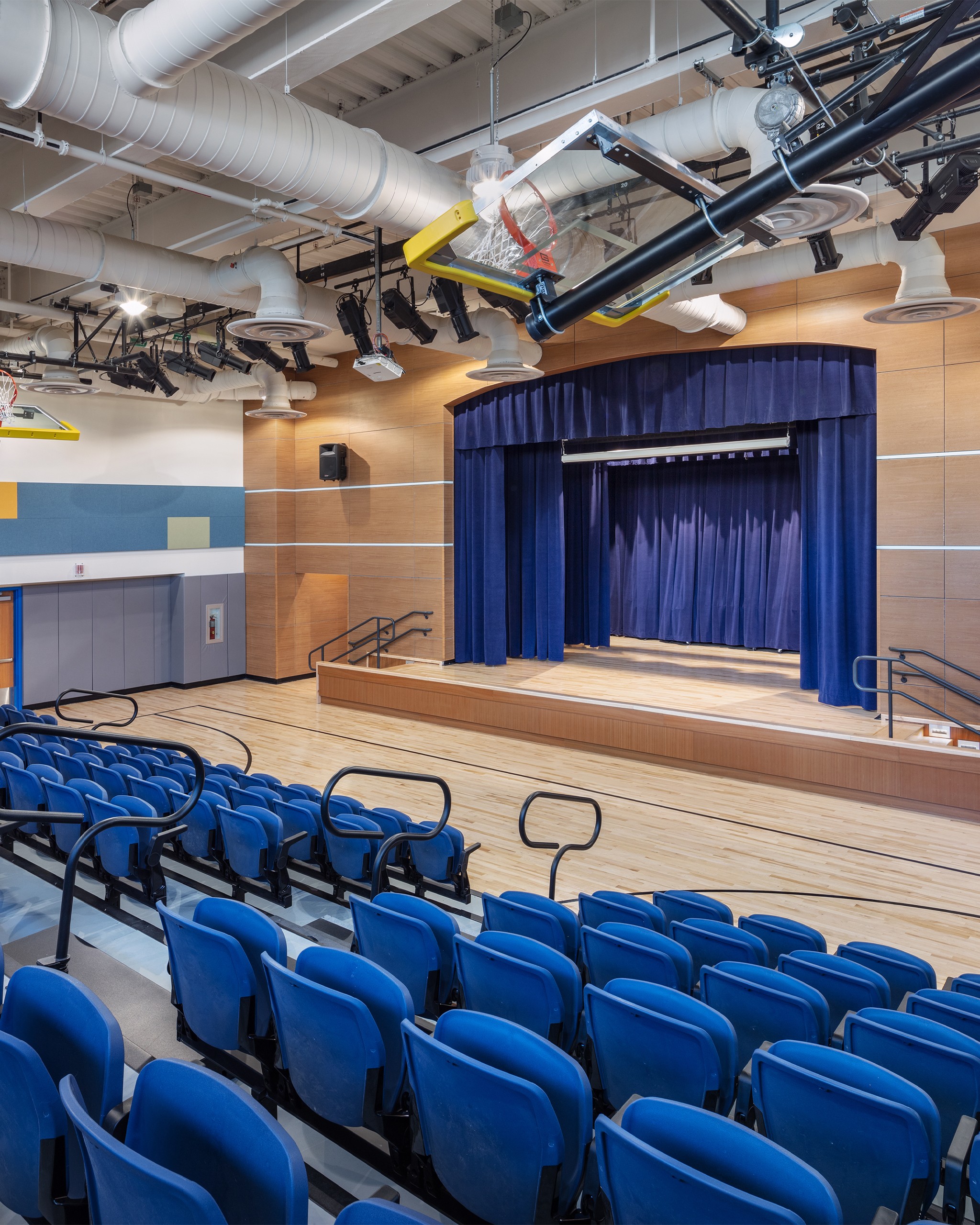Samara Community School gymnasium
