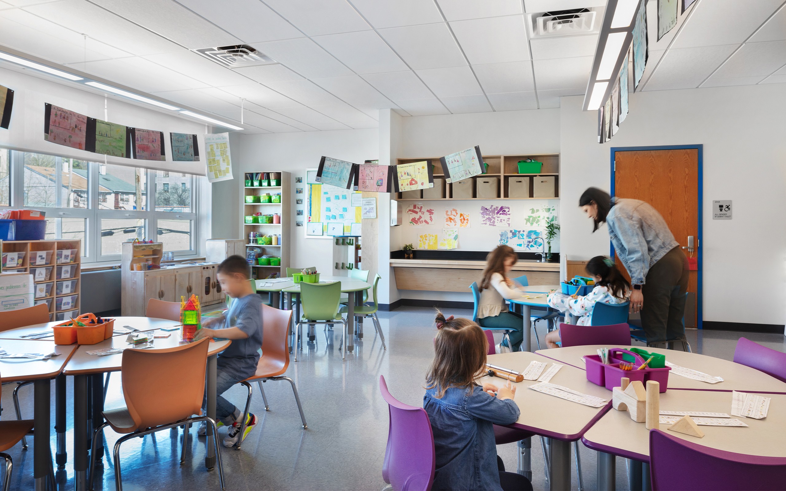 Samara Community School classroom