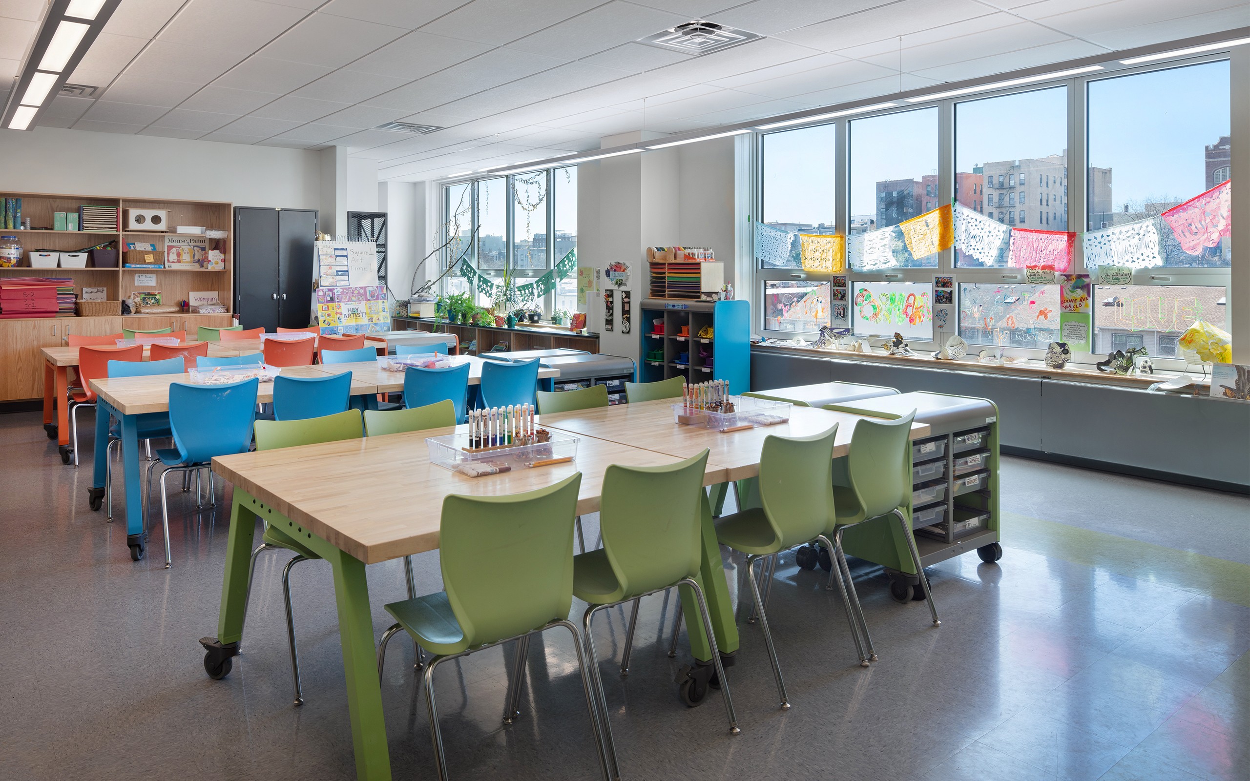 Samara Community School classroom