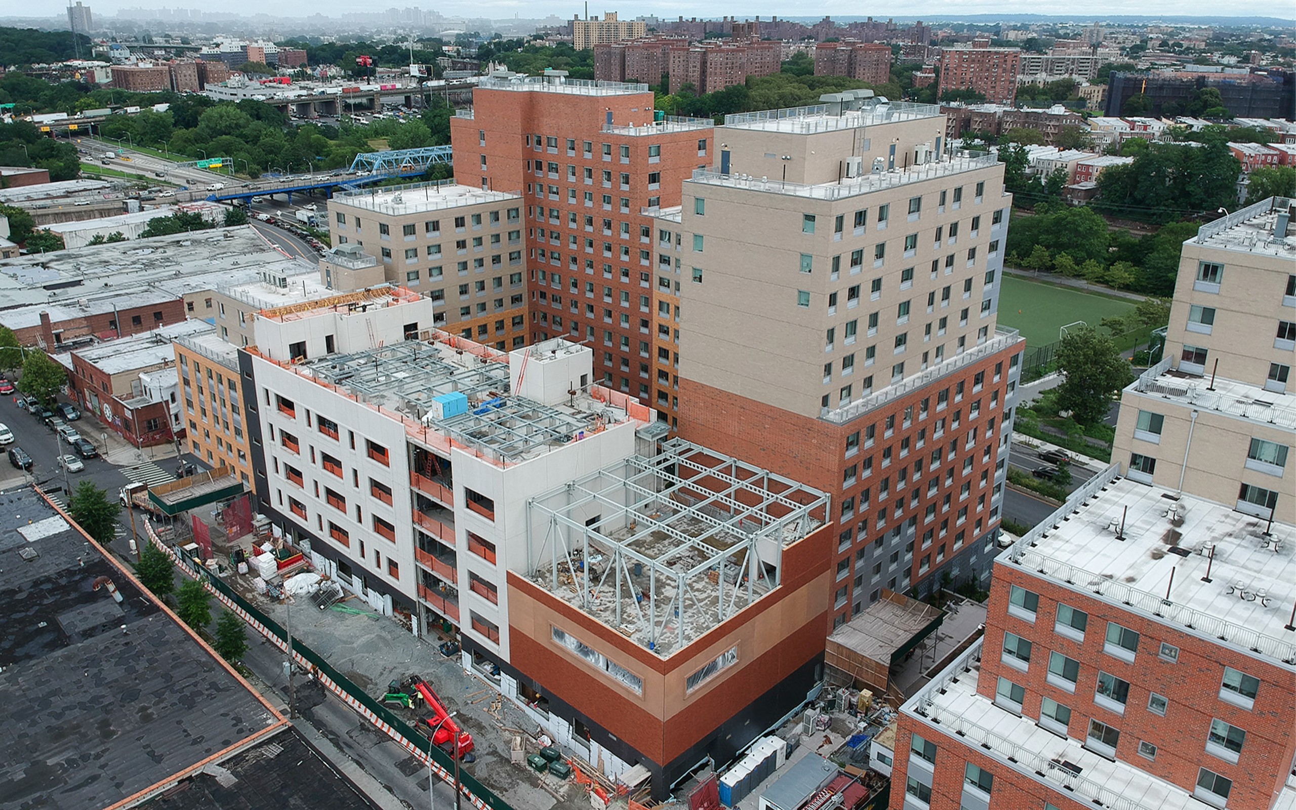 Samara Community School under construction