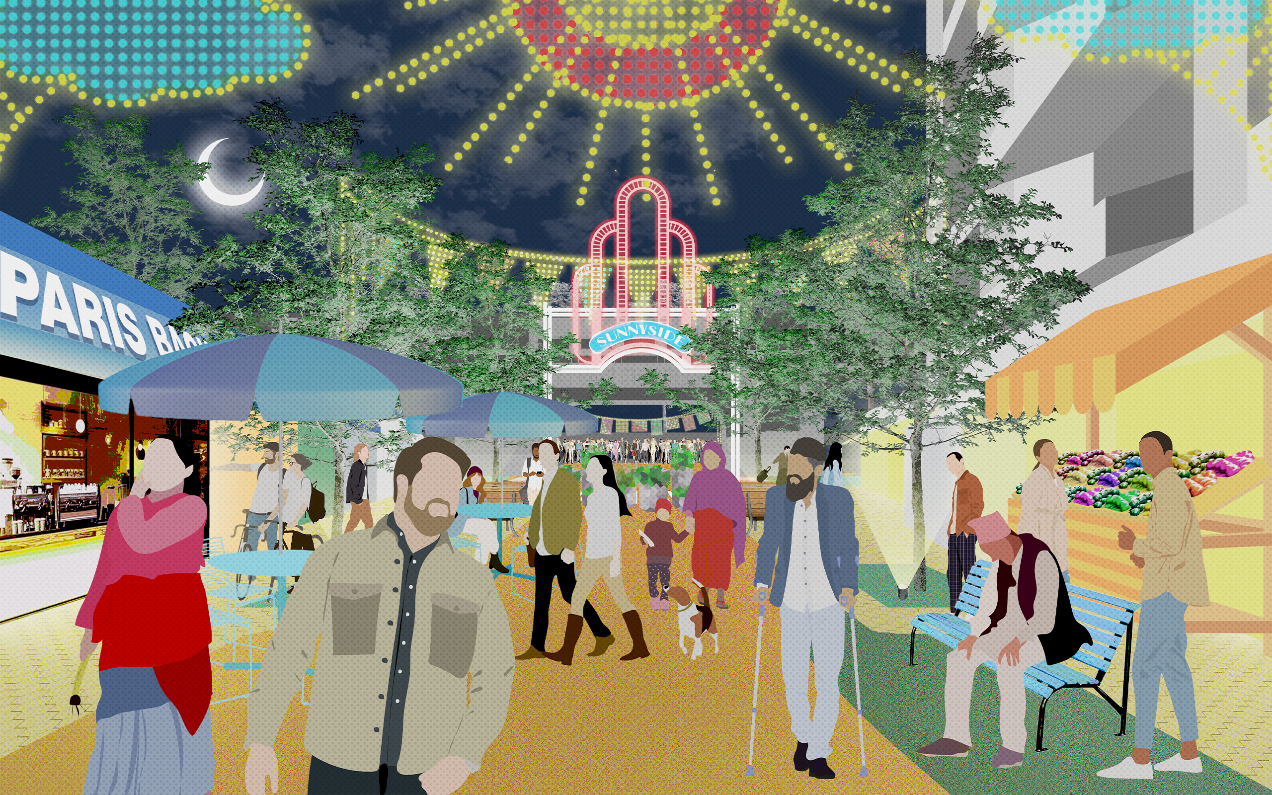 Sunnyside Public Realm Vision Plan - 46th Street