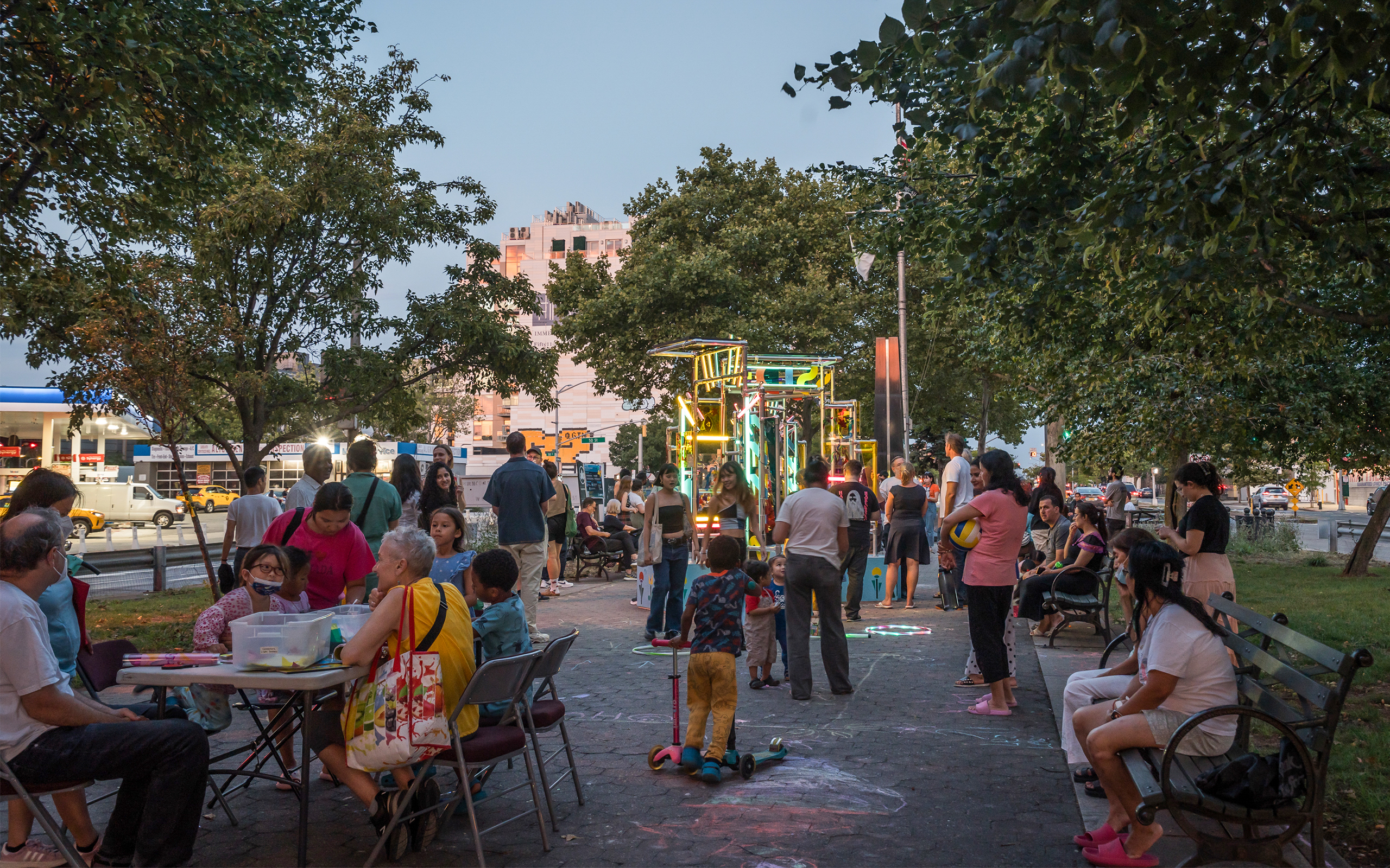Sunnyside Public Realm Vision Plan - Gateway to Sunnyside Lighting Installation at Sabba Park