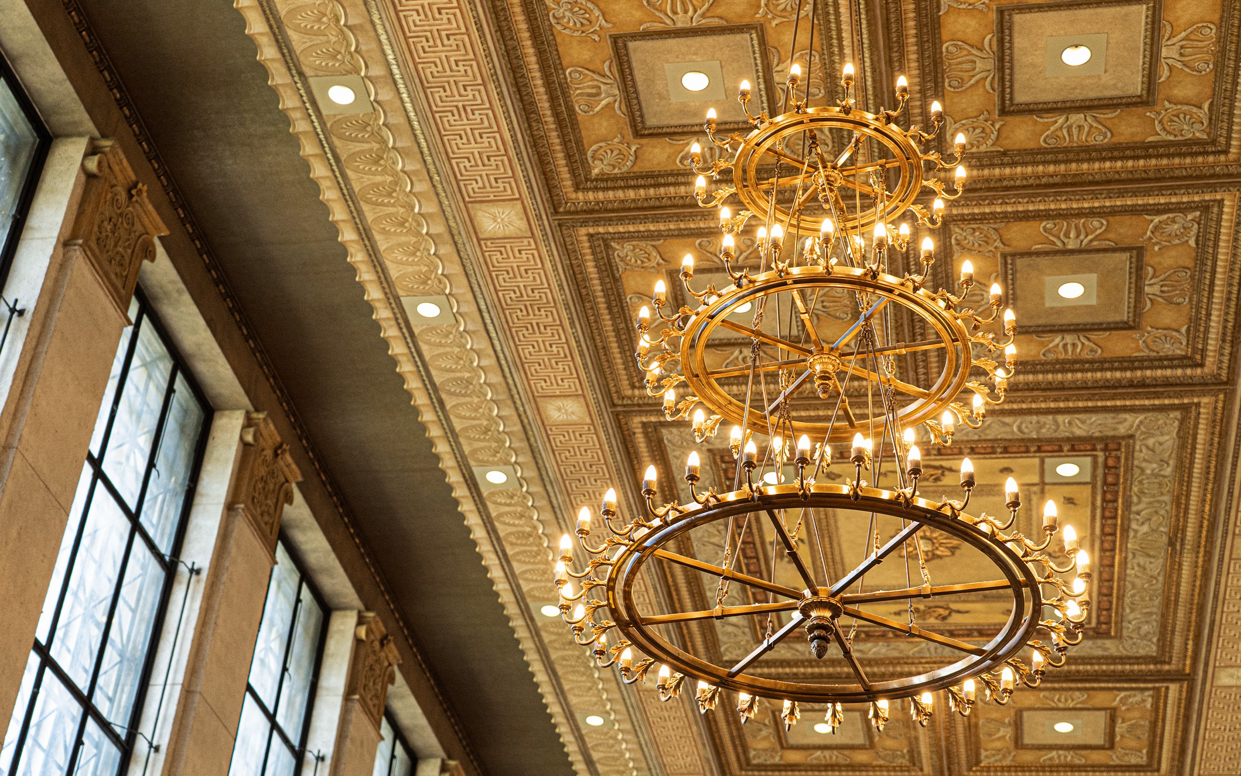 Columbia U Butler Library-11_V2_16x10 Columbia University Butler Library chandelier
