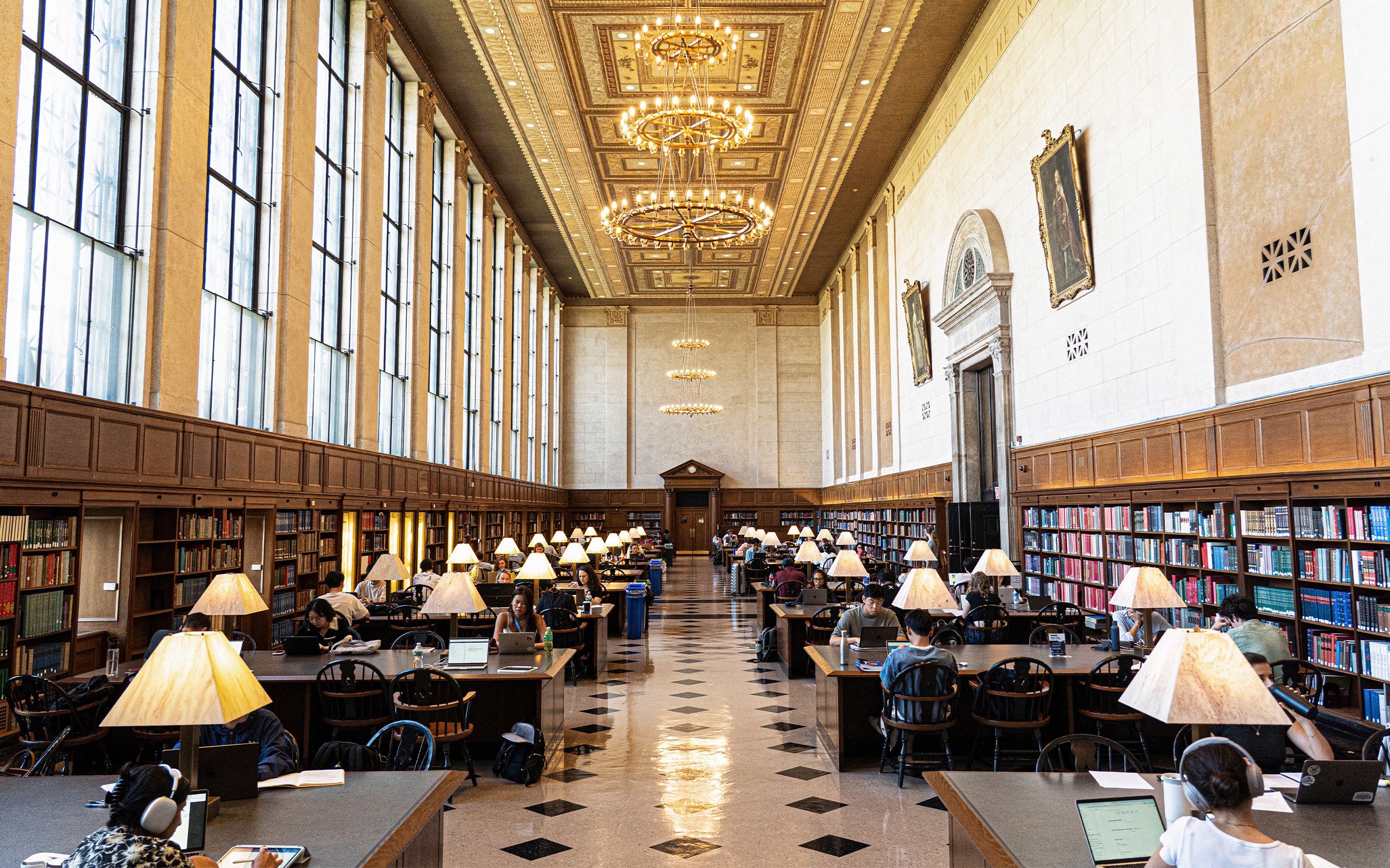Columbia U Butler Library-14_V2_16x10 Historic Columbia University Butler Library interior