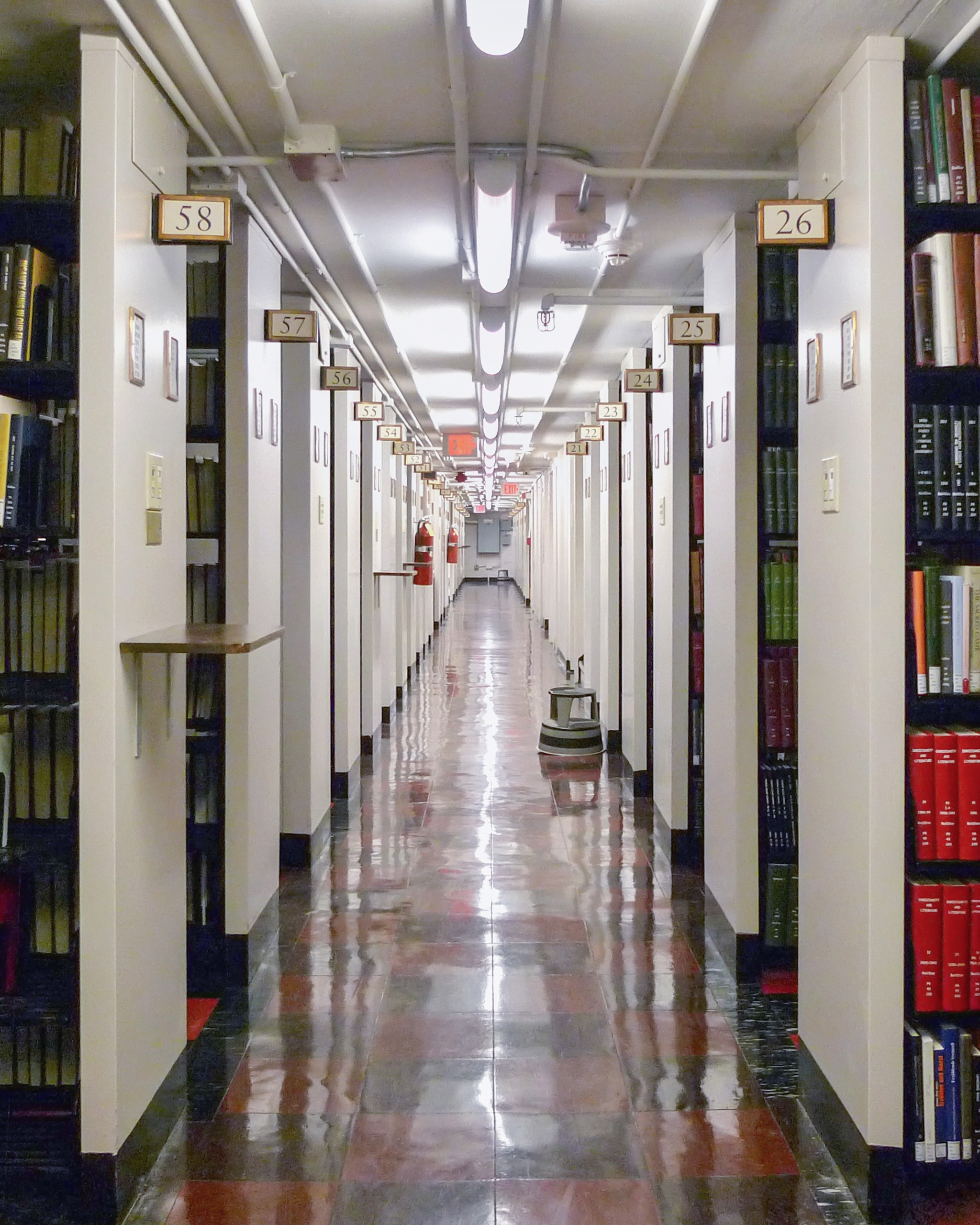 Columbia University Butler Library 7_V2_8x10 Columbia University Butler Library lower level